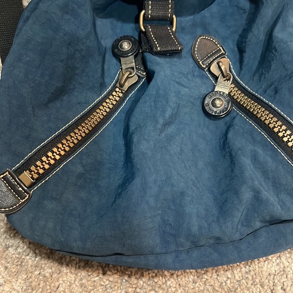 Kipling blue backpack - Picture 5 of 8